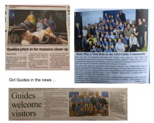 Girl Guides in the news overview